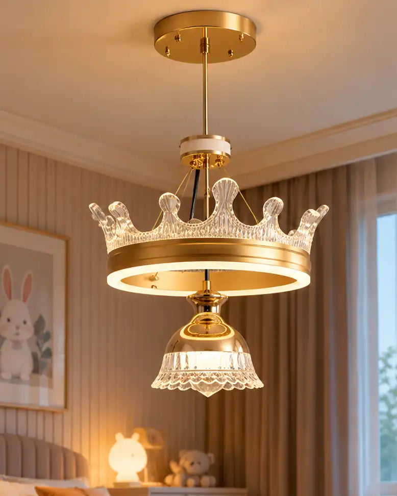 Regalia Crown Halo Statement Chandelier
