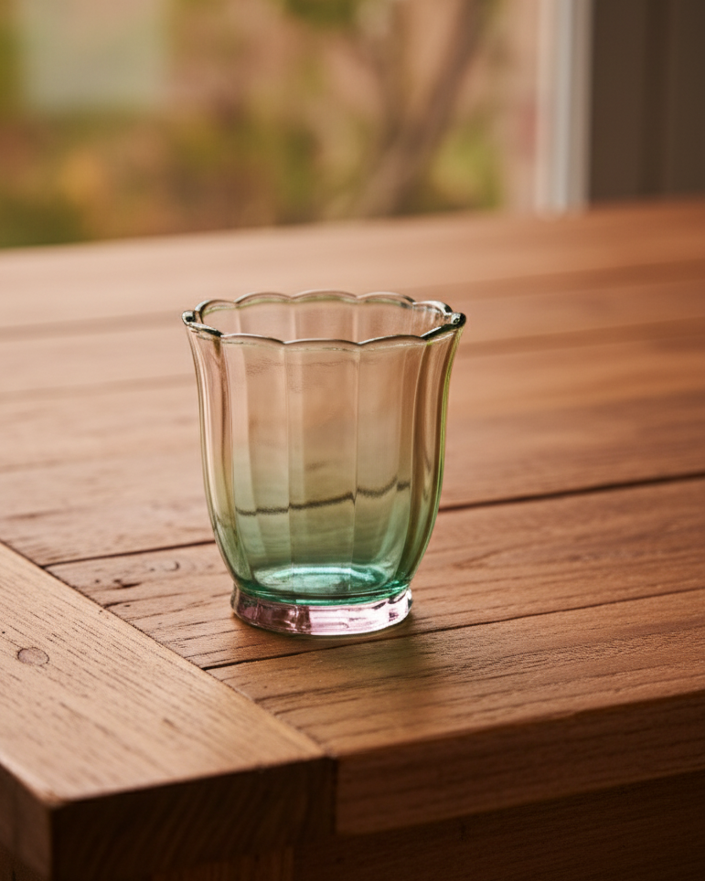 Pink Ombre Tulip Tumbler - Set of 6