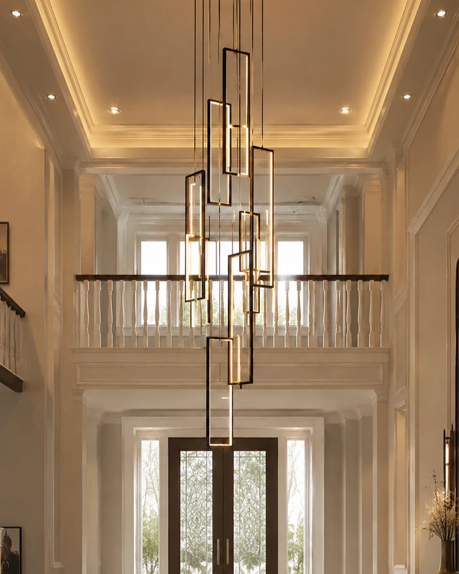 The Ascendant Nexus Chandelier - Black 