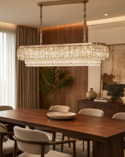 Luméra Linear Crystal Chandelier