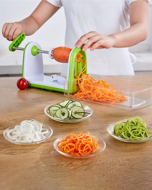 5 Blade Spiral Fruit Vegetable Slicer - The Decor Kart