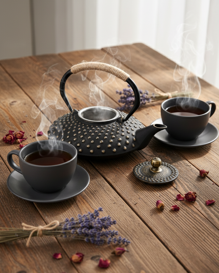 Japanese Cast Iron Teapot 