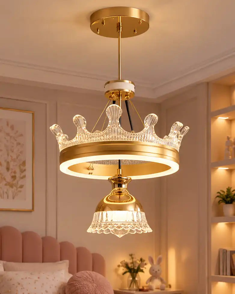 Regalia Crown Halo Statement Chandelier