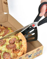Pizza Scissors with Detachable Spatula 