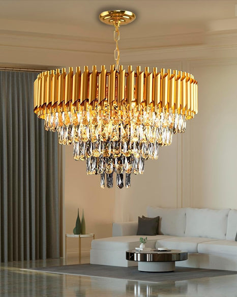 Auric Cascade Chandelier 