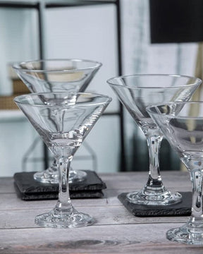 Vine Martini wine Glasses - Set of 6 - The Decor Kart 