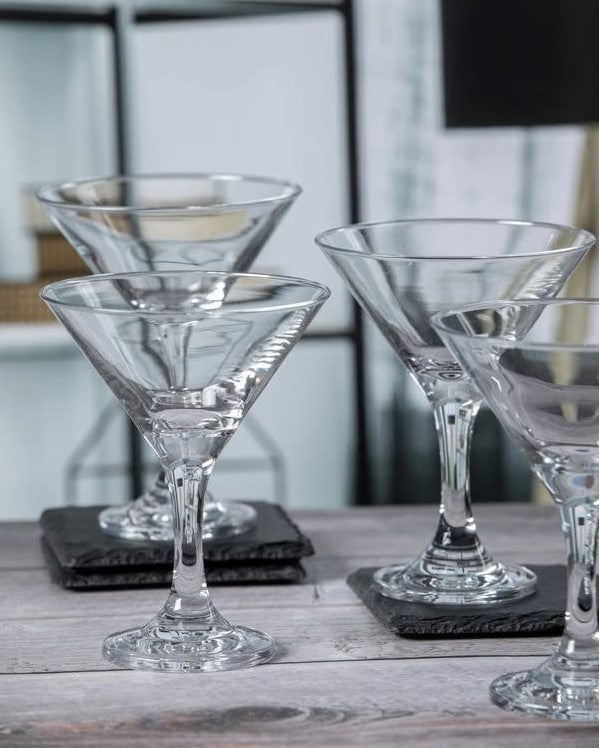  Vine Martini wine Glasses - Set of 6 - The Decor Kart 