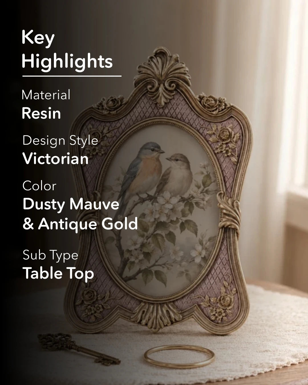 'Gilded Beauty' Victorian Photo Frame 