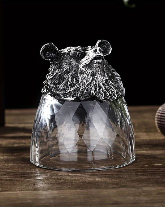 Bear Animal Head Shot Glass - The Decor Kart