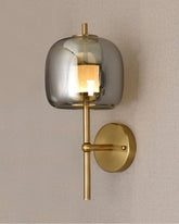 Valentino Wall Lamp - Smoke - The Decor Kart 