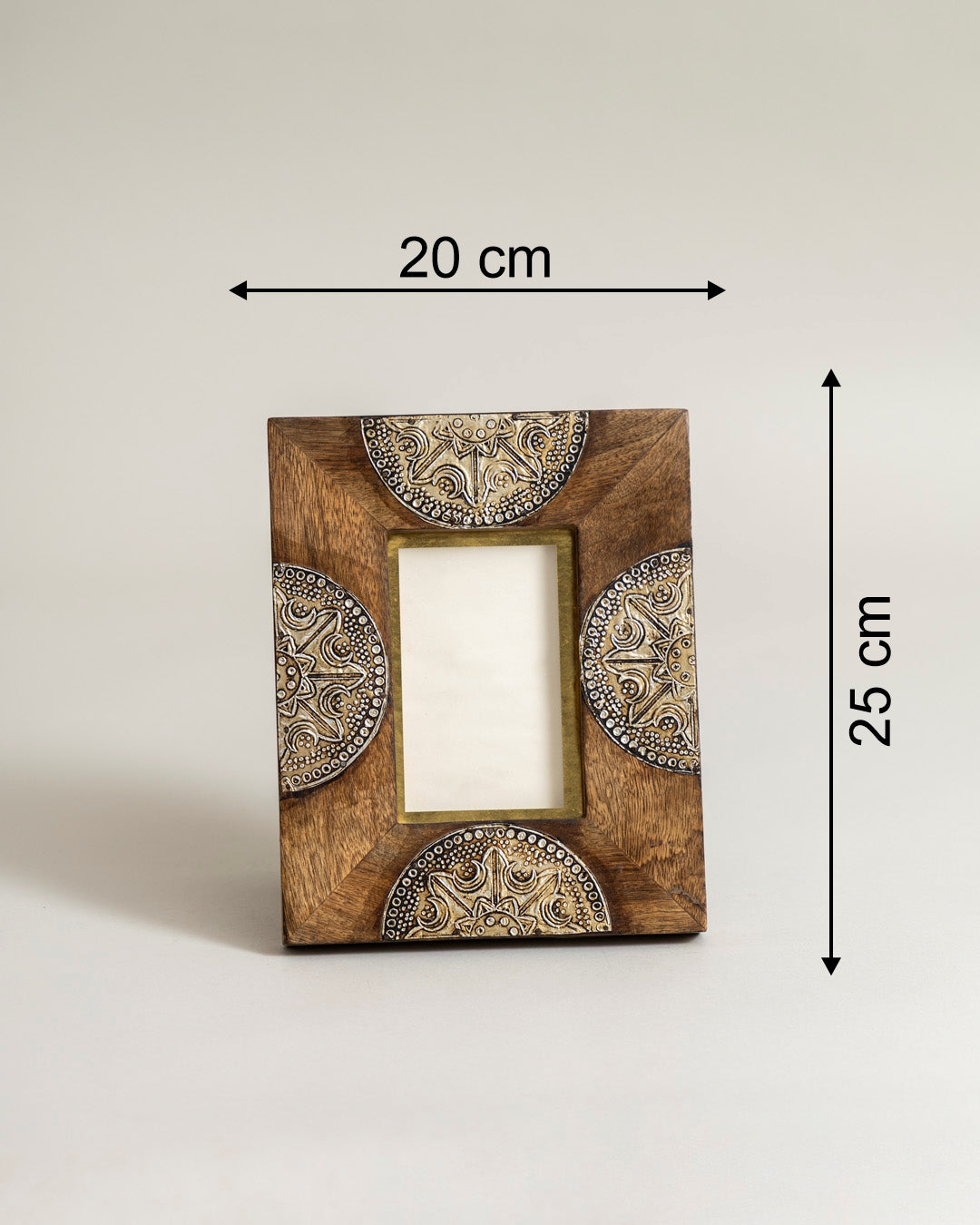 Ethnic Medallion Wooden Photo Frame 