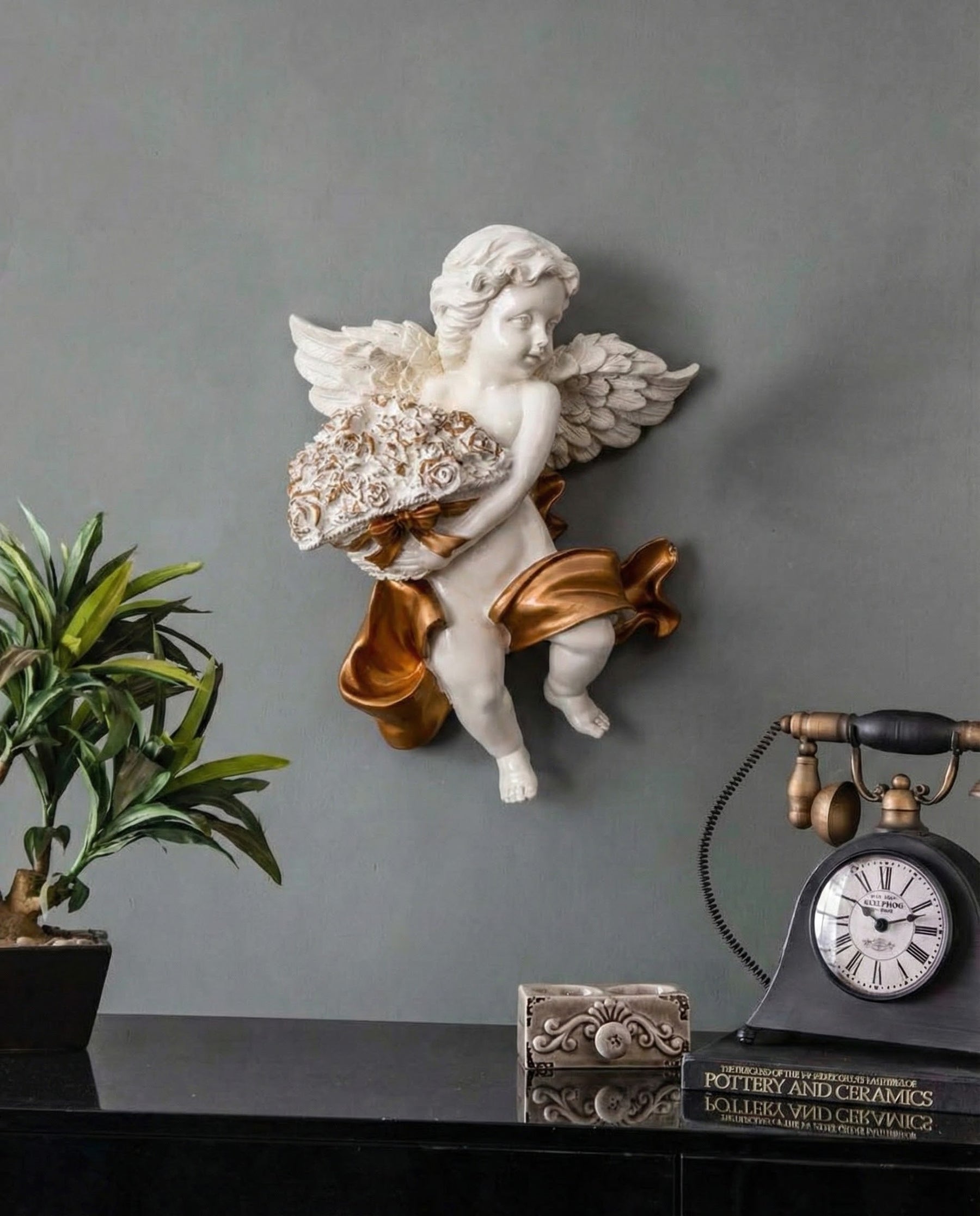 Angel Cherub - Wall Mount 