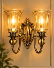 Trumpet Bloom Vintage Wall Light