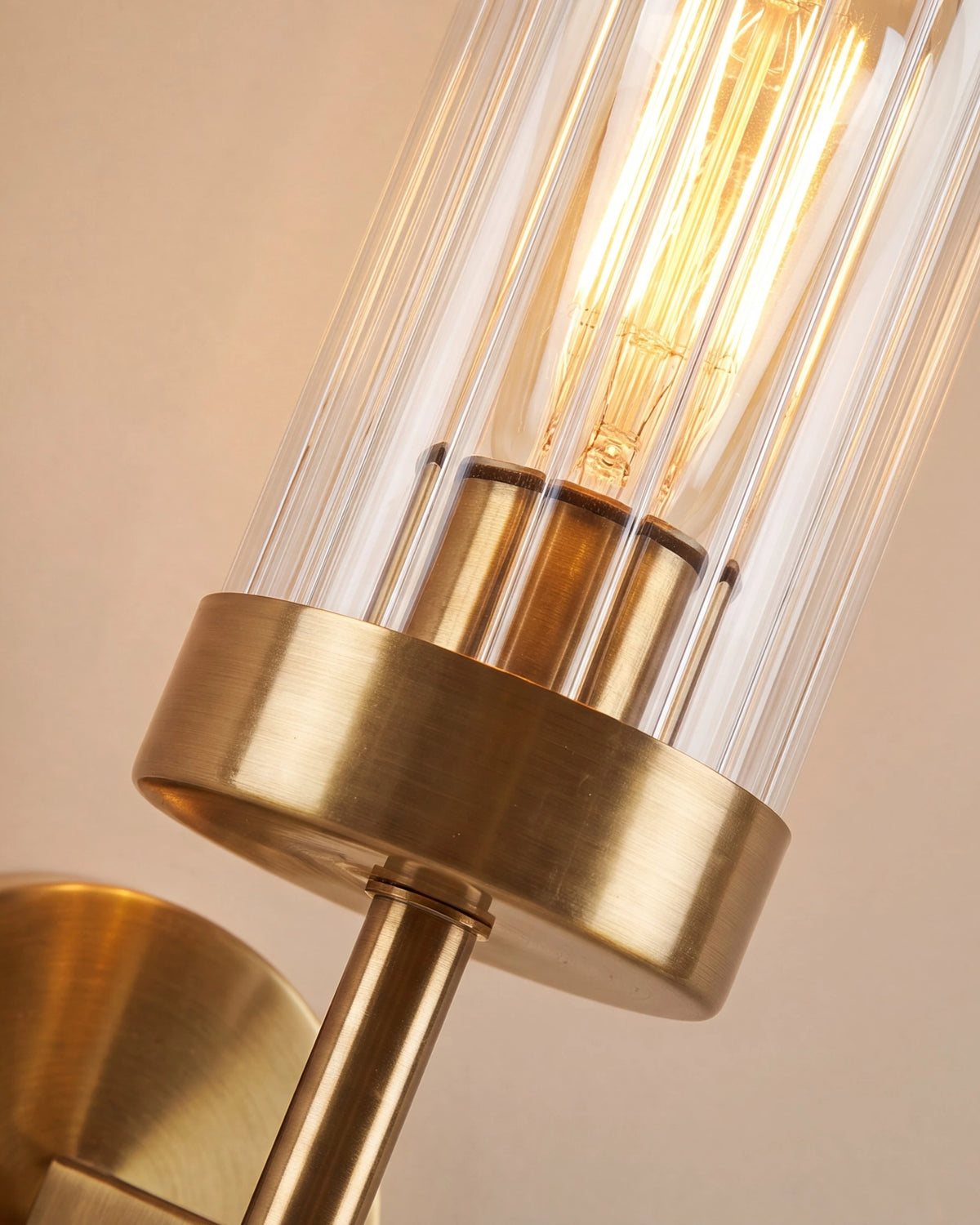 Fluted Column Wall Light