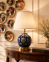 Midnight Bloom Table Lamp 