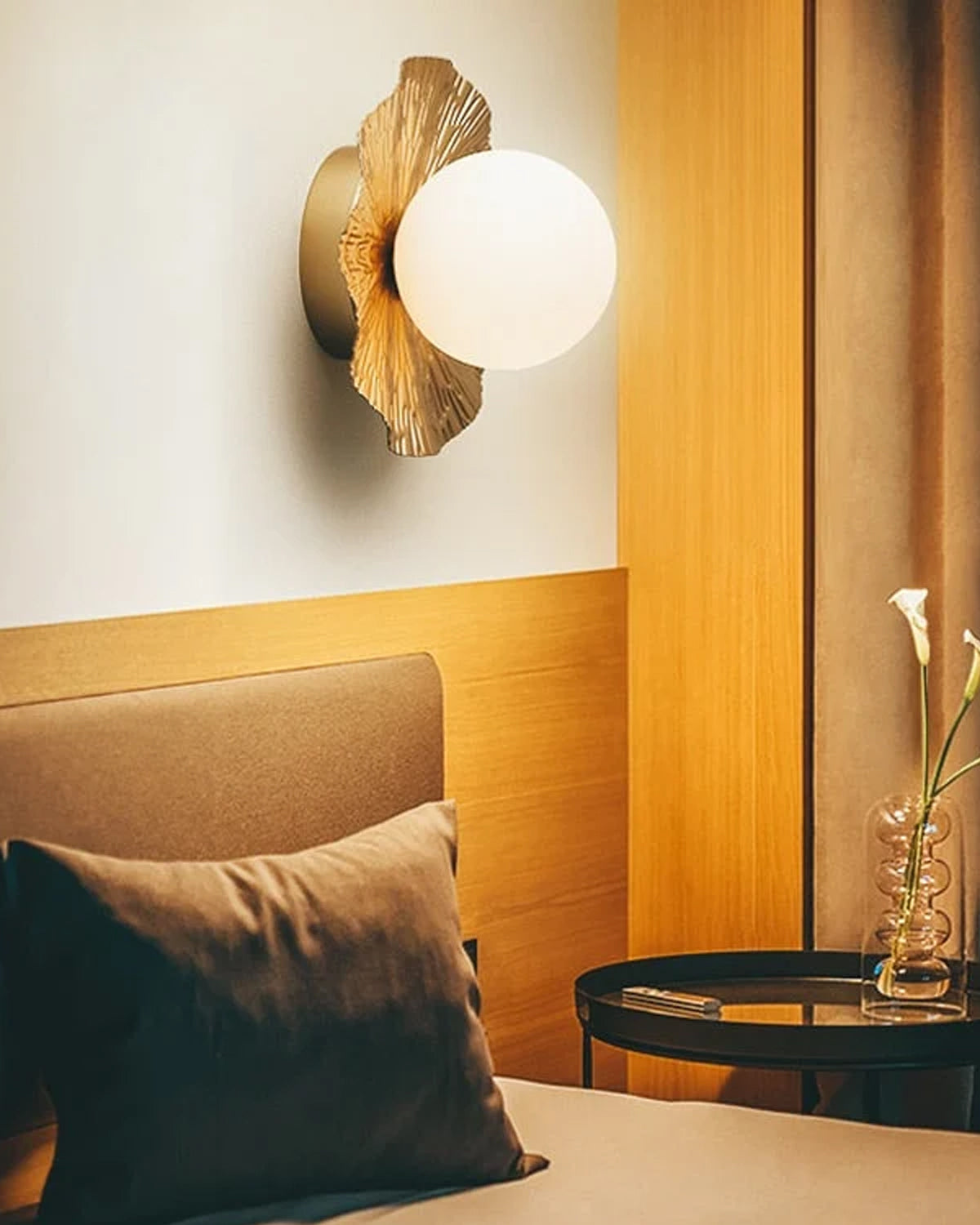Modern Lotus Leaf Wall Light 