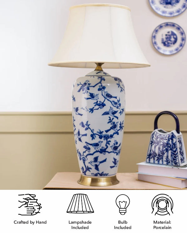 'Salvadore' Porcelain Table Lamp