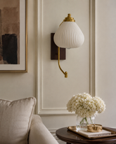 Lumiera Ribbed Shade Wall Light 