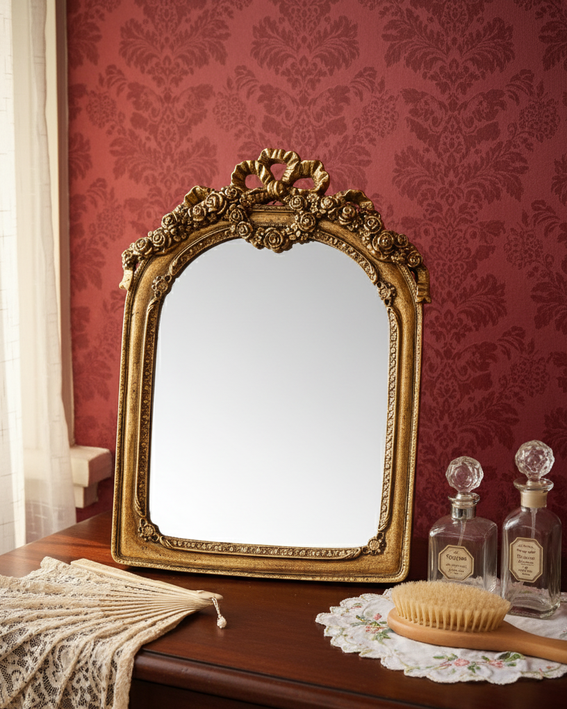 Royal Bloom Vanity Mirror 