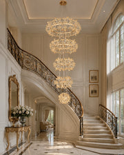Aurelia Cascade Crystal Chandelier
