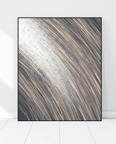 Ethereal Currents 3D Abstract Oil Painting 