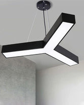 Modern Y-Shaped LED Pendant Light 