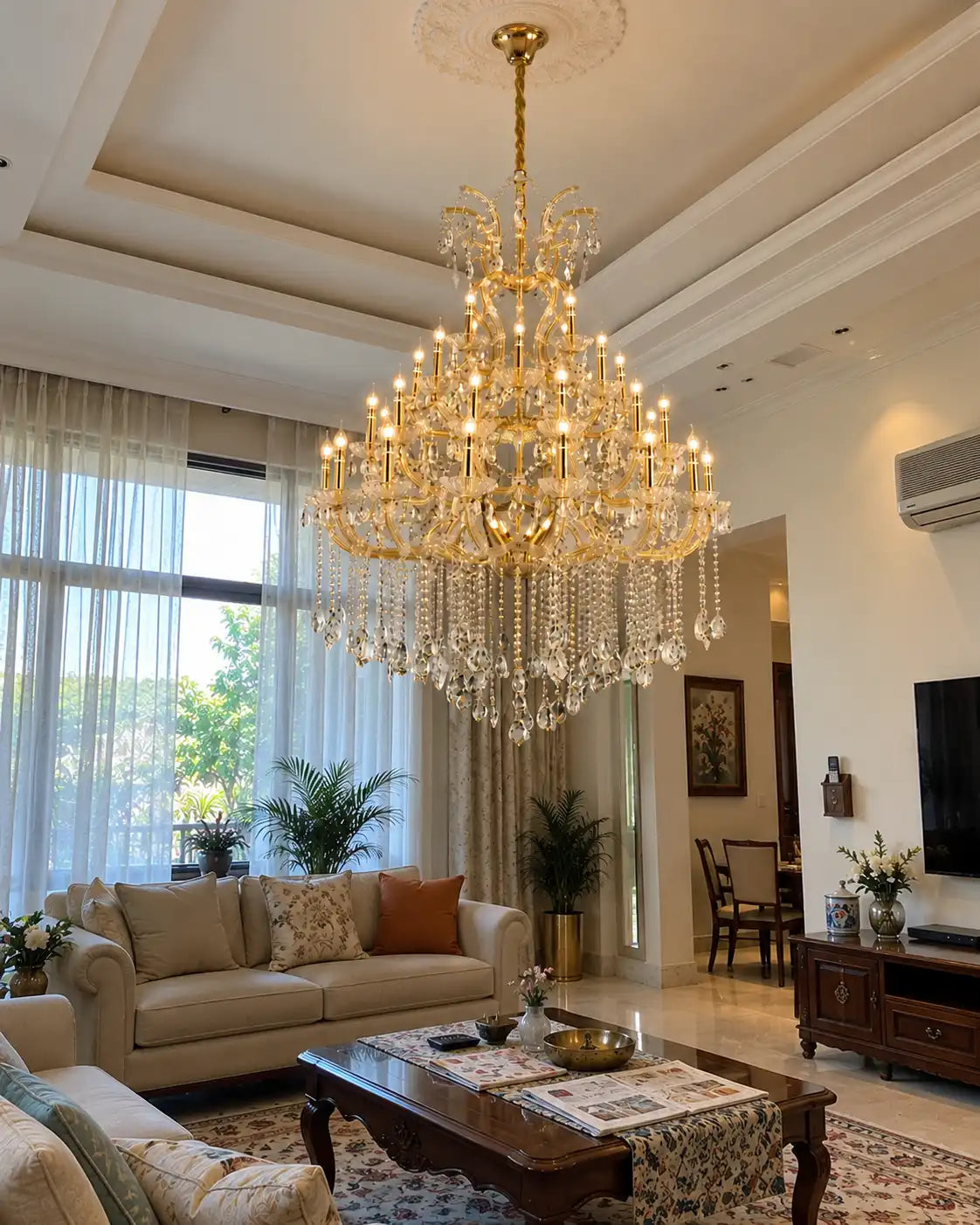 Elysian Crystal Chandelier