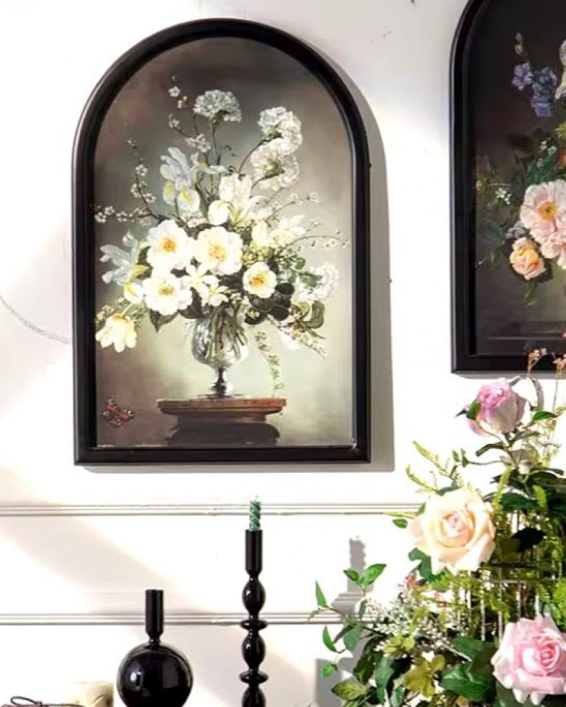 Bouquet Of Flowers Framed Wall Art 