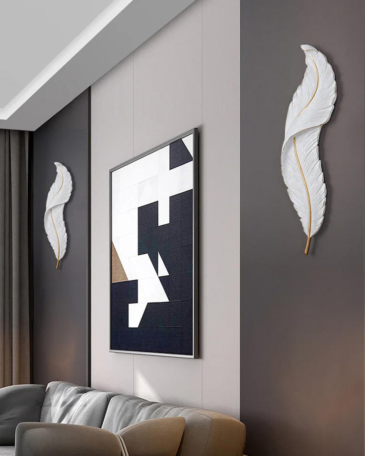 Metal Wing Wall Light - Small - The Decor Kart