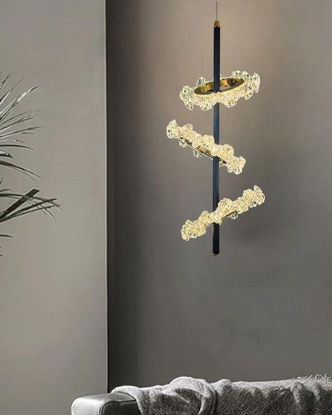 Spiral Lace LED Pendant Light 