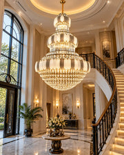 Opulent Radiance Tiered Chandelier