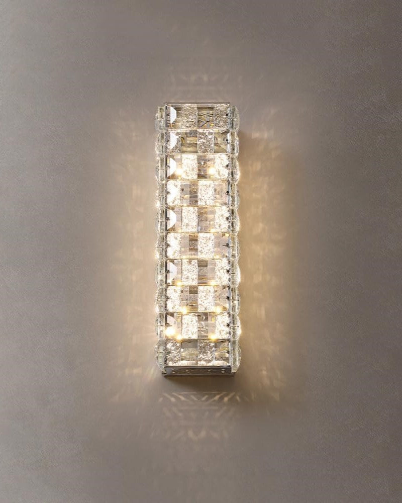Crystle Brick Wall Light - Small 