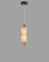 Amber Jewel Pendant Light 
