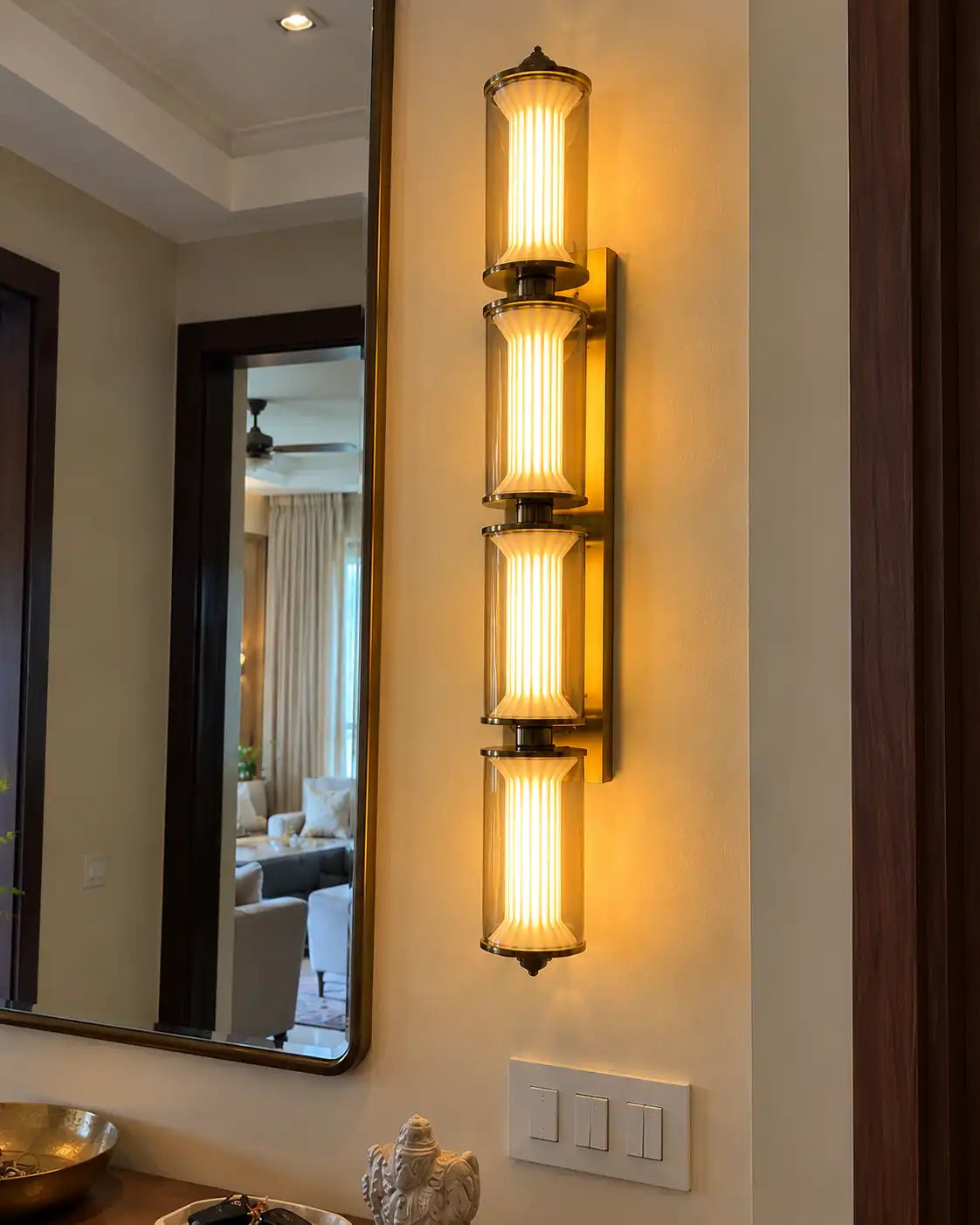 Astoria Fluted Column LED Wall Sconce