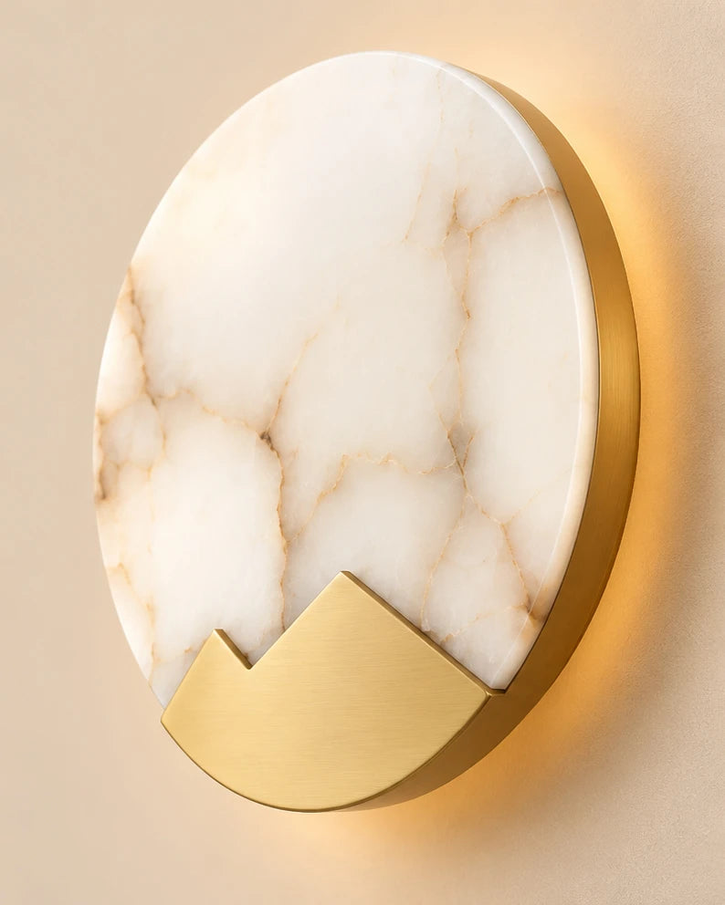 Alpine Marble Glow Wall Light