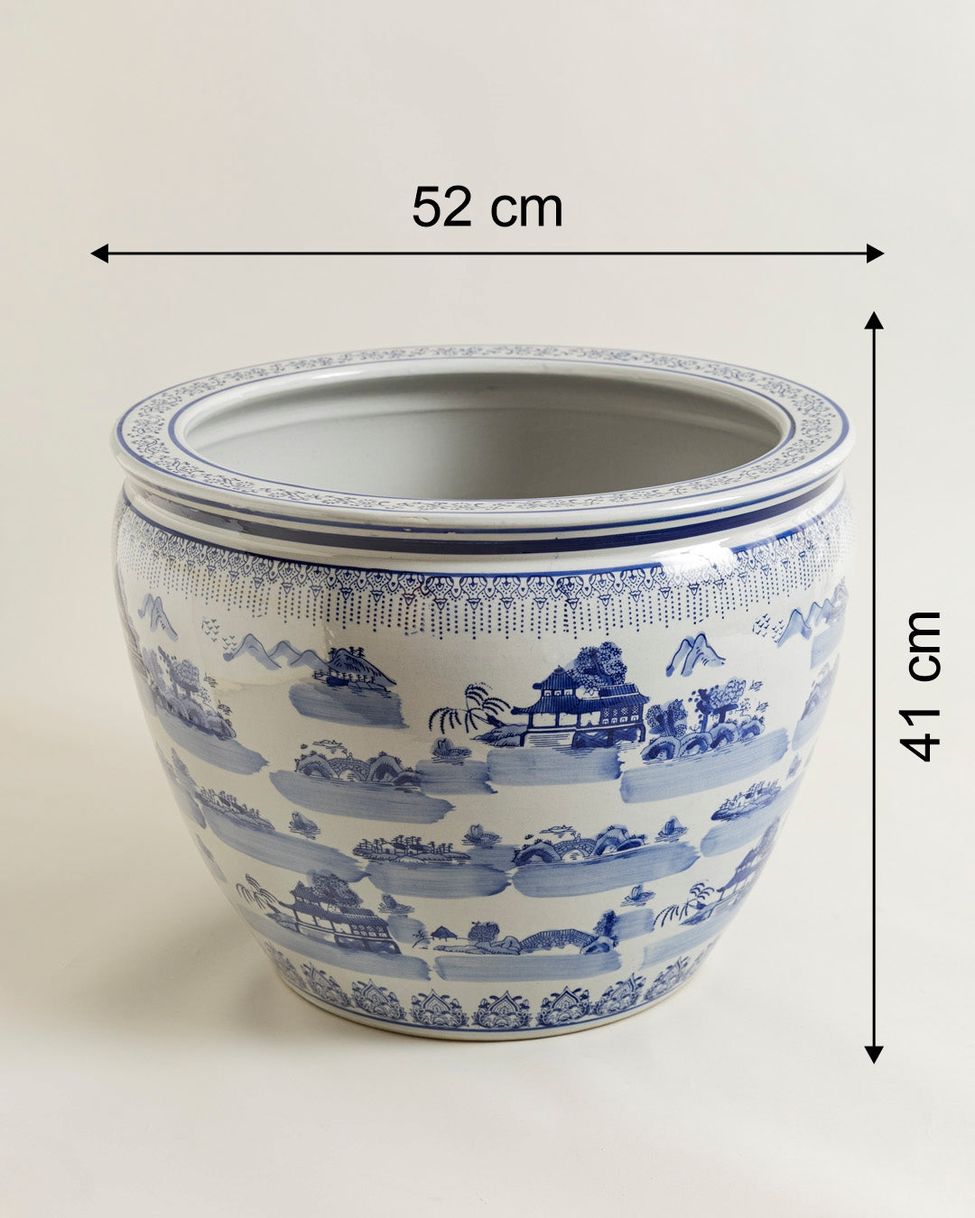 Dynasty Blue Planter 