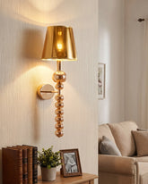 Regal Sphere Wall Light - Golden 