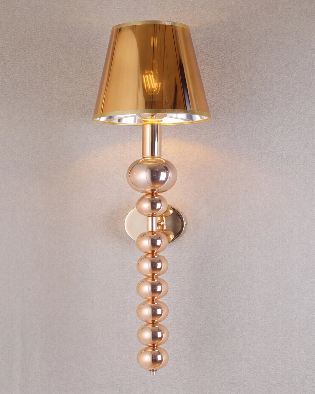 Regal Sphere Wall Light - Golden