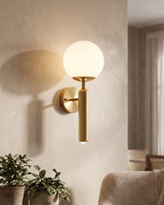 Modern Globe Wall Sconce