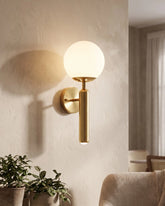 Modern Globe Wall Sconce 