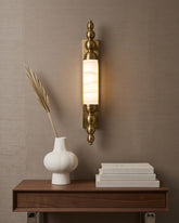 Aurielle Marble Glow Wall Sconce 