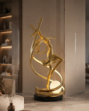 Dancing Lady Floor lamp - Grey