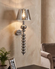 Regal Sphere Wall Light - Silver