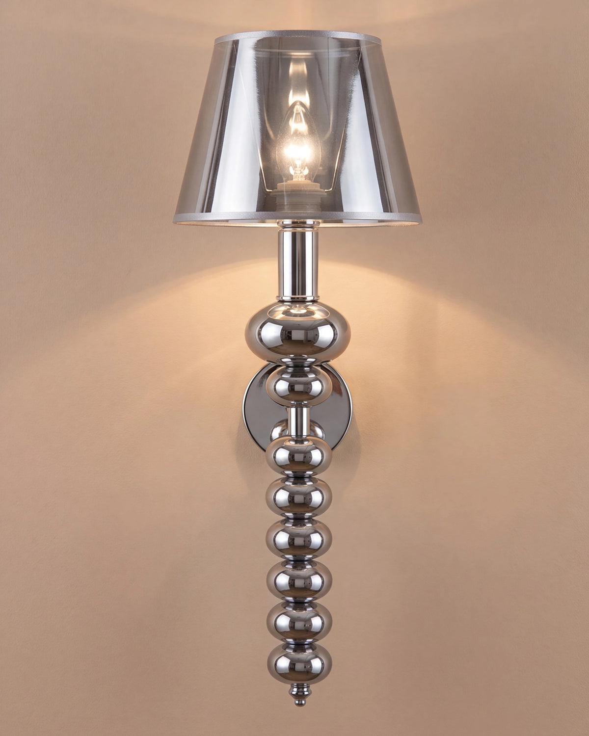 Regal Sphere Wall Light - Silver