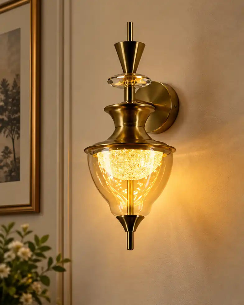 Vellora Emberglow Sculptural Wall Light