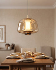 Hourglass Dome Pendant Light