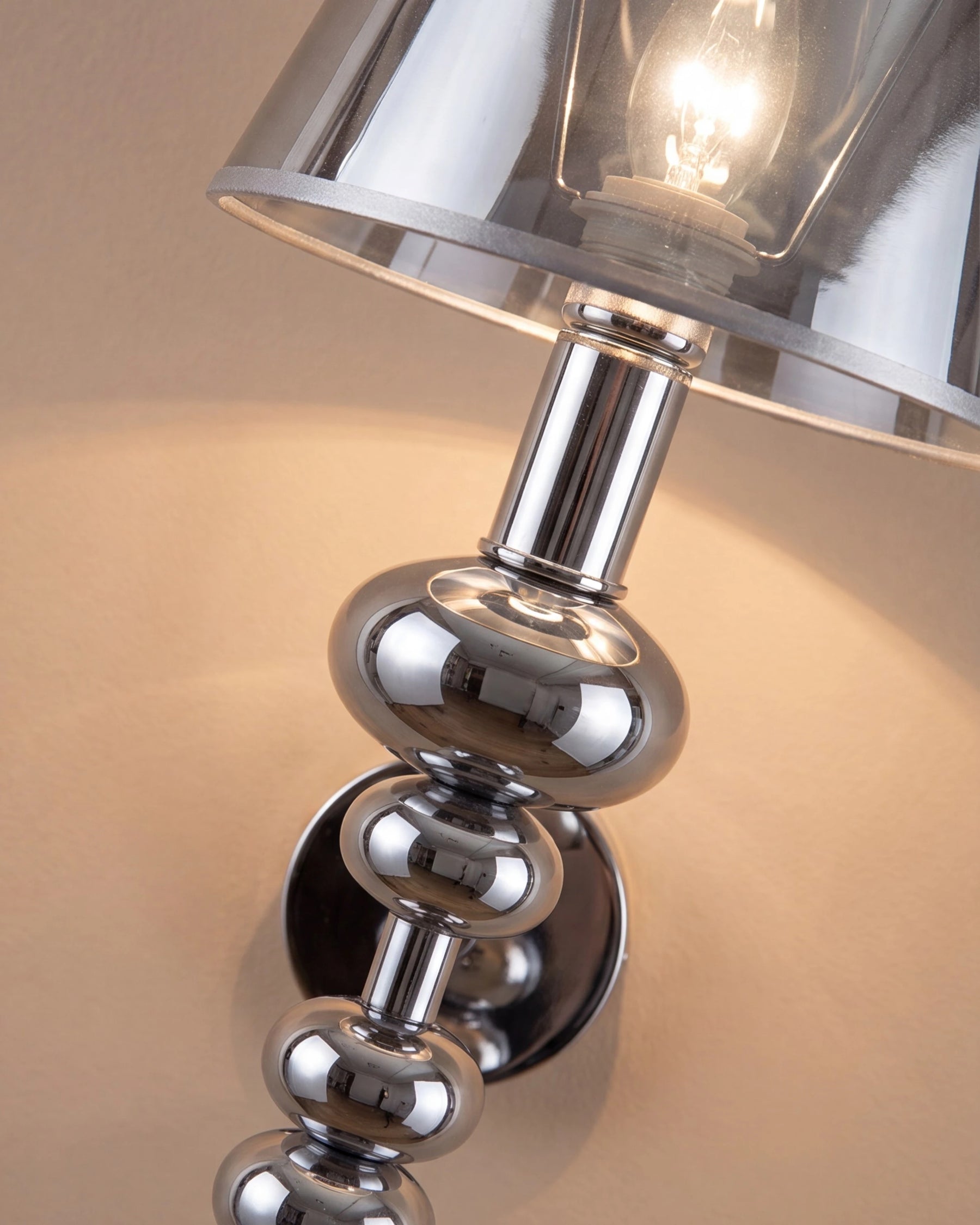 Regal Sphere Wall Light - Silver 