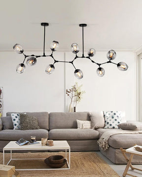 Molecular Glass Bubble Chandelier - The Decor Kart 