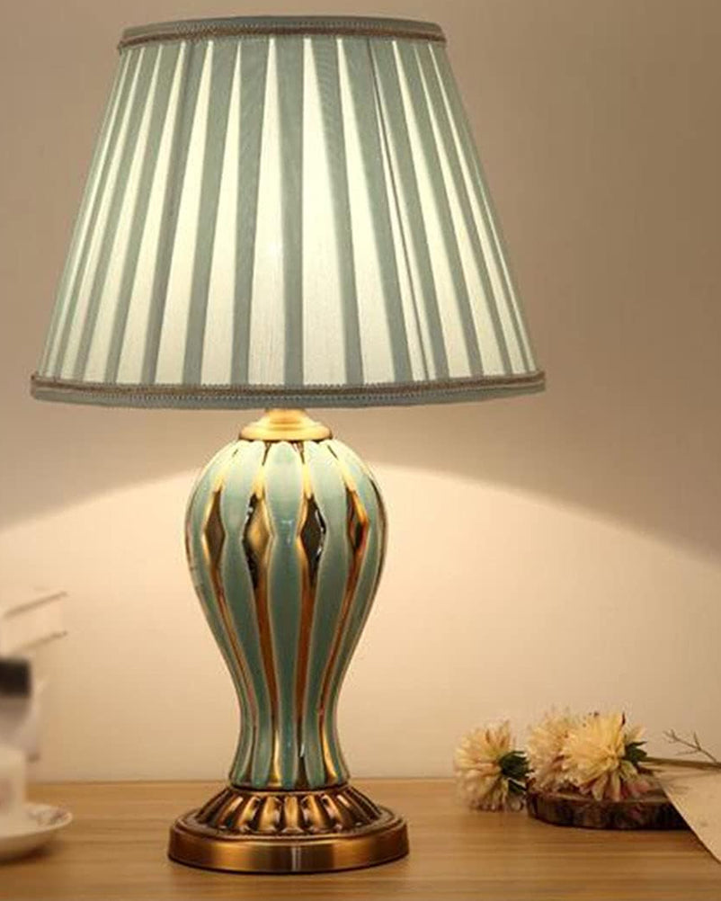"Serene Glow" Ceramic Table Lamp 