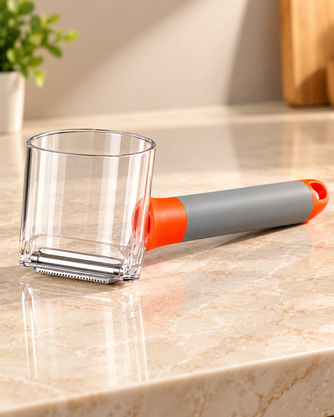 2-in-1 Vegetable Peeler with Storage Container